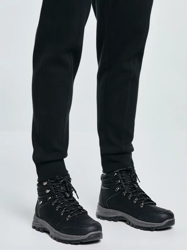 Buty męskie trekkingowe czarne SS174039 906