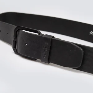 Pasek męski skórzany czarny Alisan 906