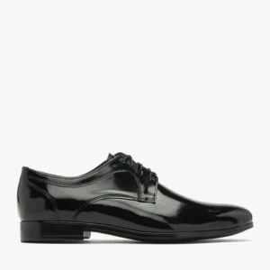 Czarne półbuty męskie