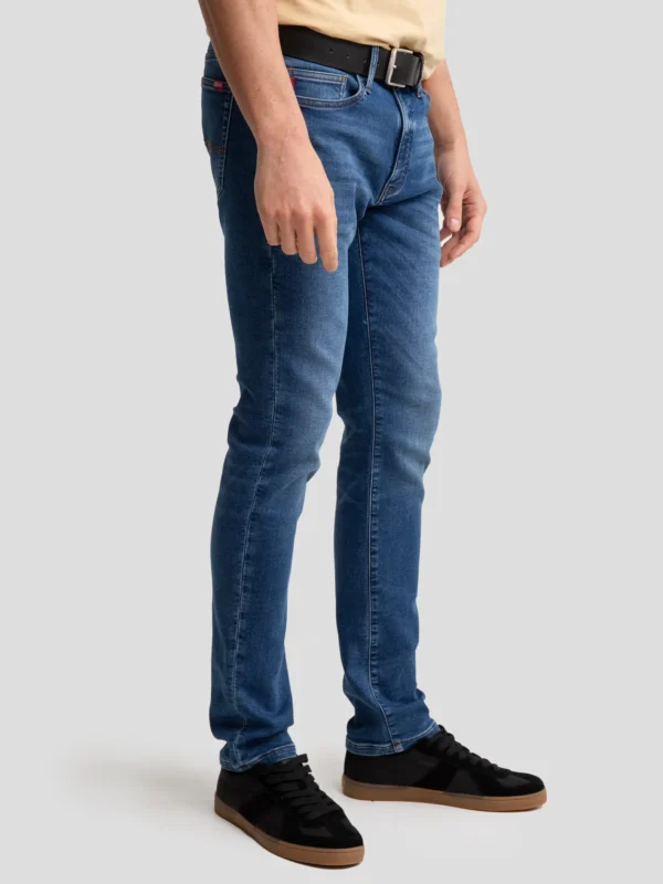 Jeansy męskie niebieskie Terry Carrot 411