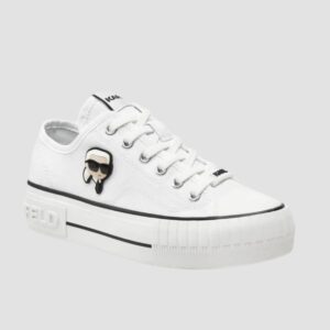 KARL LAGERFELD Białe damskie trampki KAMPUS MAX NFT