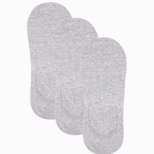 Skarpety męskie stopki 3-pak - szare V3