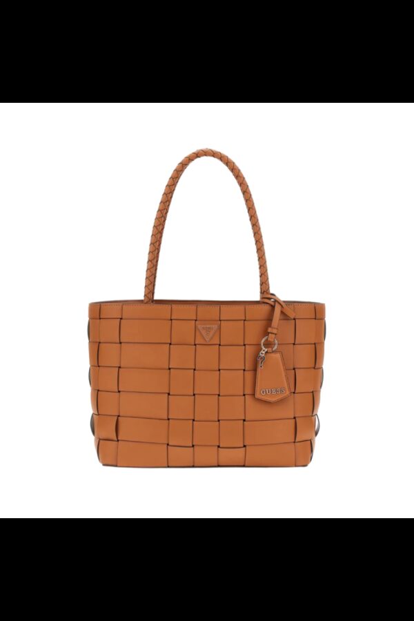 GUESS Brązowa shopperka damska Maylee