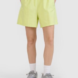 4F Spodenki casual damskie - żólte