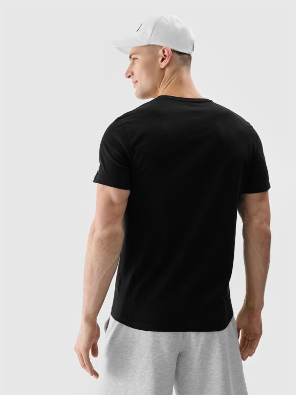 4F T-shirt regular z nadrukiem uniseks 4F x Drift Masters - czarny