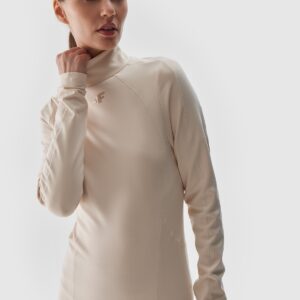 4F Bielizna termiczna drapana (góra) damska - beżowa