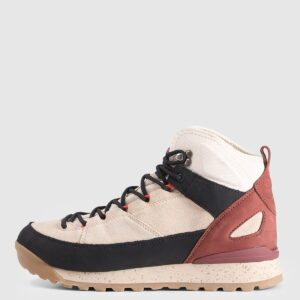 4F Buty przejściowe HEX skórzane damskie - kremowe