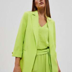 02a106b76d5f9c2e11a3f52c3823fed83a504967 Marynarka z rękawem 3/4 neonowa