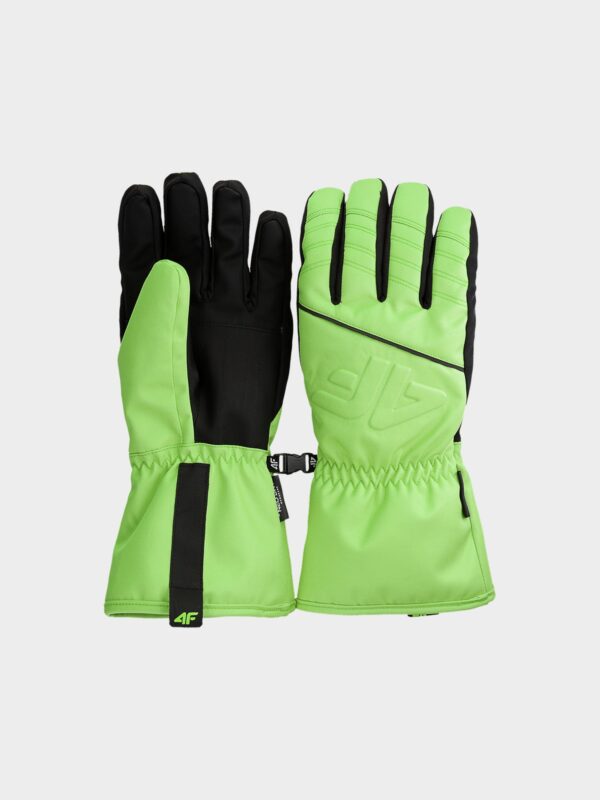 4F Rękawice narciarskie Thinsulate męskie - żółte