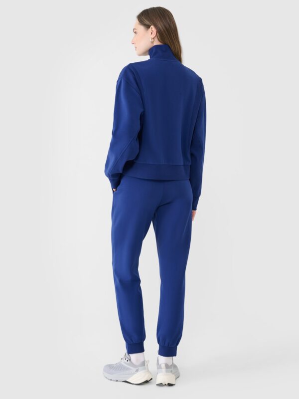 4F Spodnie dresowe joggery damskie - granatowe