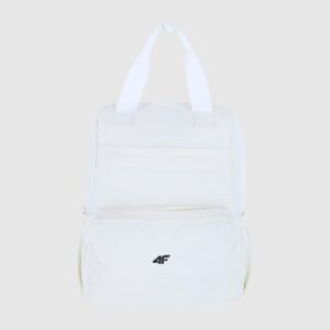 4F Plecak miejski (21 L) z kieszenią na laptop - biały