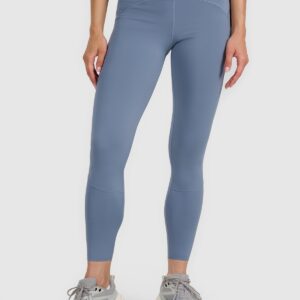 4F Legginsy treningowe szybkoschnące damskie - szare