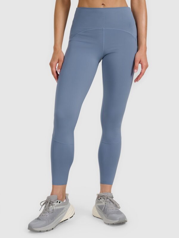 4F Legginsy treningowe szybkoschnące damskie - szare