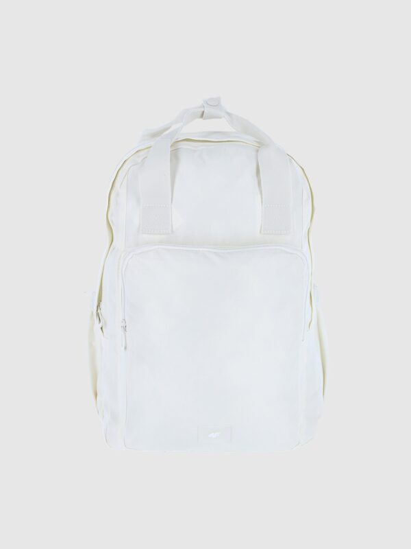 04df2397e8261e035f5004e73ff38181ab566c0f 4F Plecak miejski (18 L) z kieszenią na laptop - biały