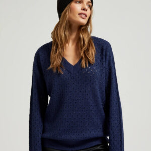 Czapka z pomponem czarna