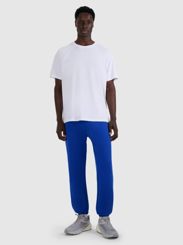 4F T-shirt oversize gładki męski - biały