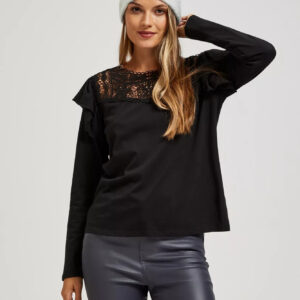 Ciepła dzianinowa opaska na głowę szara