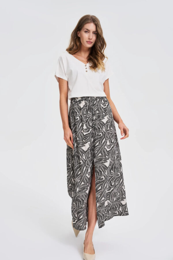 Spódnica z wiskozy czarna