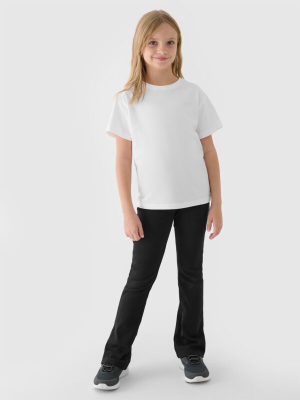 4F T-shirt gładki (2-pack) dziecięcy - multikolor 122/128 (6-8 lat)