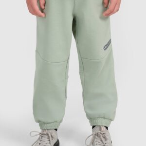 4F Spodnie dresowe joggery chłopięce - oliwkowe 146 (10-11 lat)