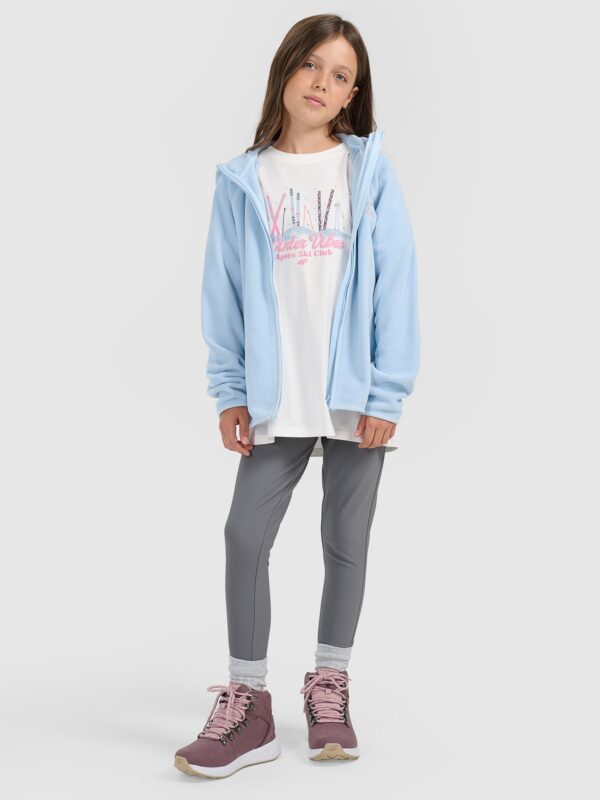 4F Buty zimowe ELEMENT z membraną dziewczęce - różowe