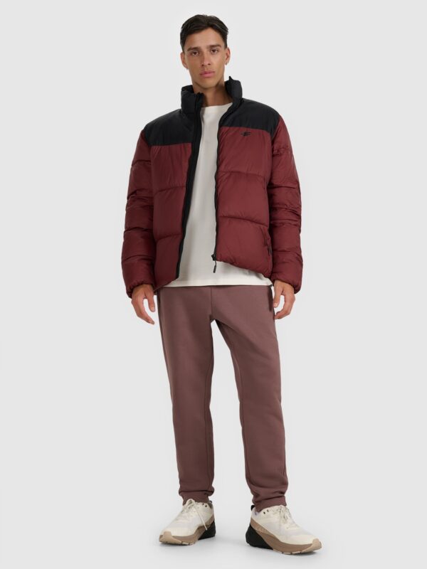 4F Kurtka puchowa z wypełnieniem syntetycznym męska - czerwona