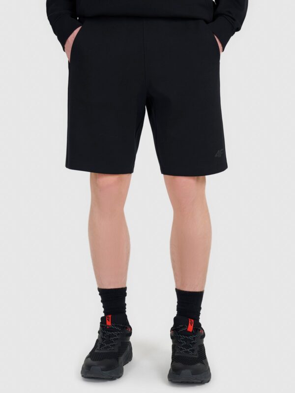 4F Spodenki dresowe męskie - czarne