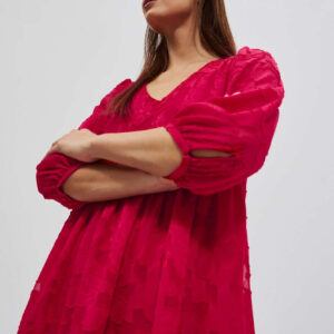 Rozkloszowana sukienka w kwiaty