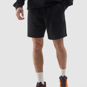 4F Spodenki dresowe męskie - czarne