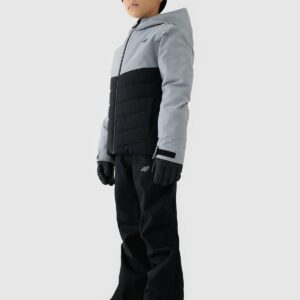 4F Spodnie narciarskie membrana 8000 chłopięce - czarne 152 (11-12 lat)