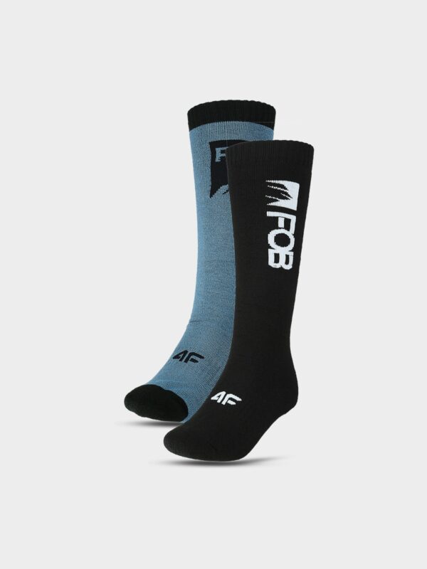 4F Skarpety snowboardowe męskie - multikolor