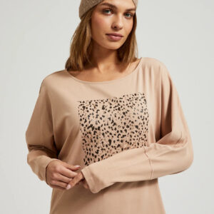 0a1fa87216cbe384cb8ce23c8d0dcb18404c3799 Opaska ozdobiona cekinami beżowa