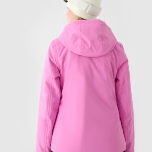 4F Kurtka narciarska membrana 5000 damska - różowa