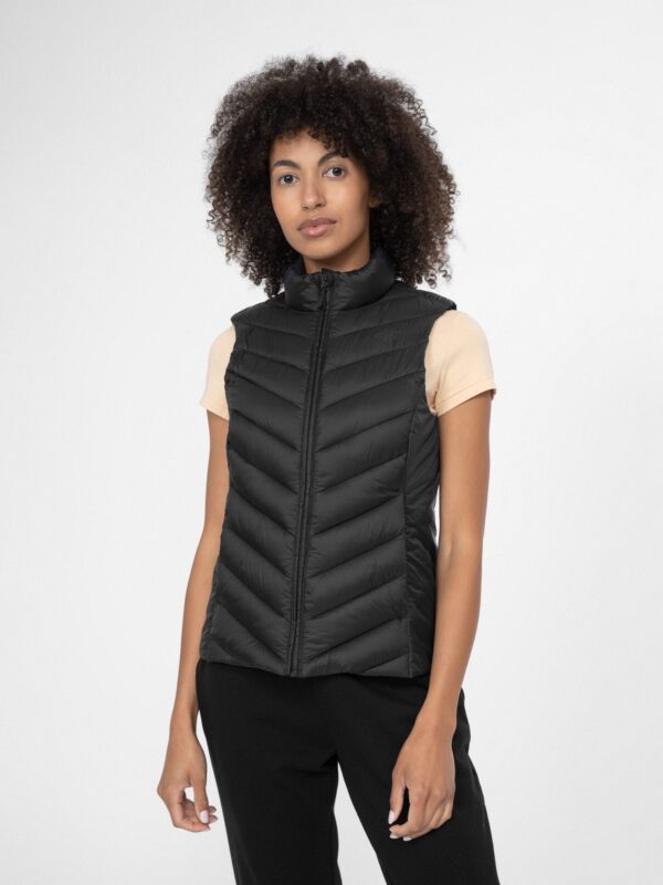 4F Bezrękawnik puchowy z wypełnieniem syntetycznym damski