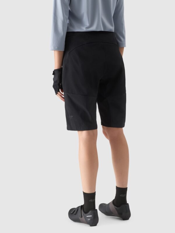 0b0e61c3496eb65455d5bfad58849ba523326234 4F Spodenki rowerowe damskie - czarne