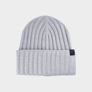 4F Czapka zimowa damska - szara