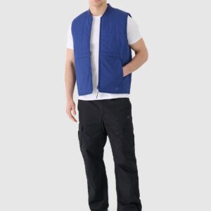 4F T-shirt regular gładki męski - biały