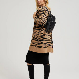 Plecak z kieszenią czarny