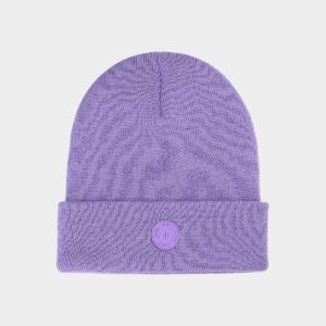 4F Czapka zimowa dziecięca - fioletowa