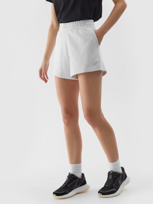 4F Spodenki dresowe damskie - szare