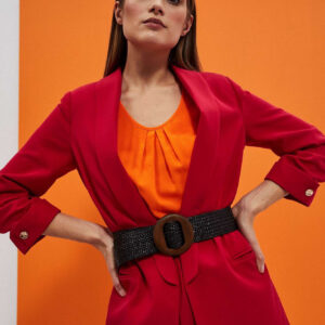 0c548c0644bc3371c5897b879115ffd3a574af80 Pleciony pasek czarny