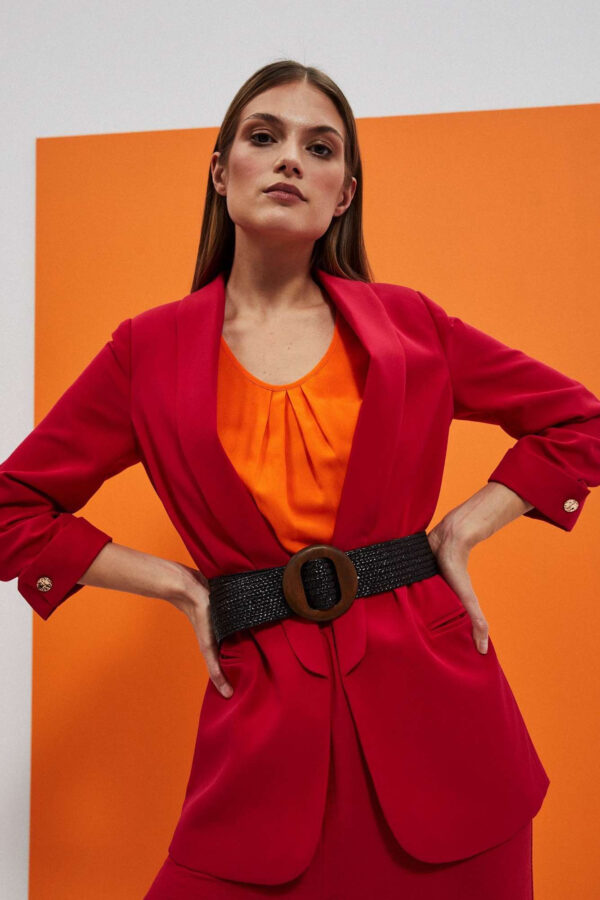 0c548c0644bc3371c5897b879115ffd3a574af80 Pleciony pasek czarny