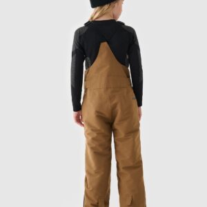 4F Spodnie snowboardowe membrana 10000 chłopięce - brązowe 128 (7-8 lat)