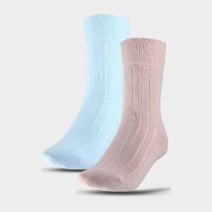 4F Skarpetki casual za kostkę (2-pack) damskie - multikolor