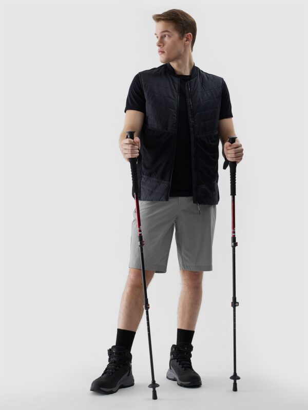 4F Bezrękawnik do biegania w terenie z wypełnieniem Primaloft Black Eco męski - czarny