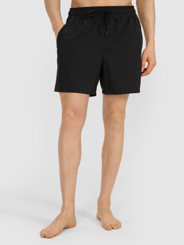 4F Spodenki plażowe męskie - czarne