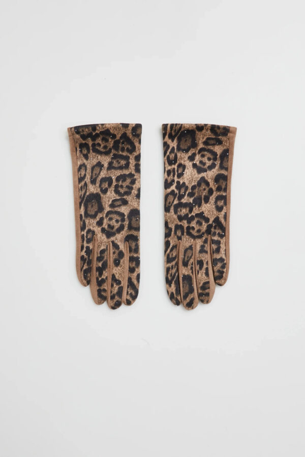 10236f023f6f029e02718a3bb7bbecd797f7509d Rękawiczki w panterkę beżowe