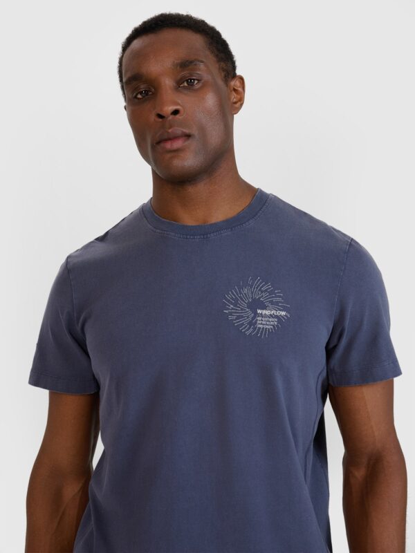 1071fb568cf4c1755726d371159e1add08ab9000 4F T-shirt regular z nadrukiem męski - szary