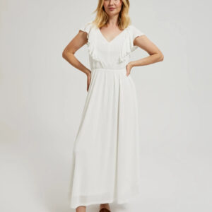 Sukienka midi biała