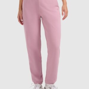 4F Spodnie dresowe joggery damskie - różowe